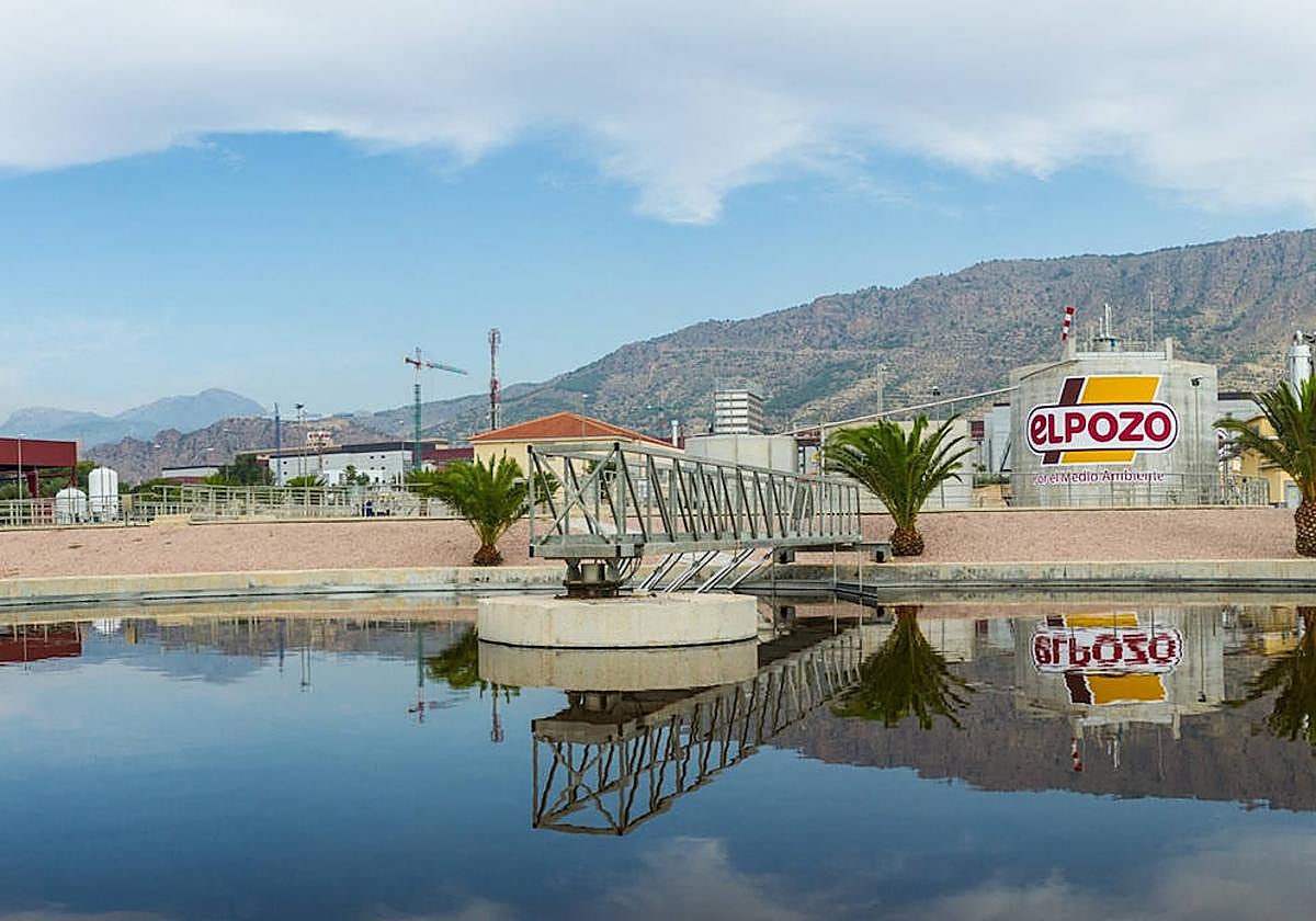 Vista aérea de las instalaciones de ElPozo Alimentación en Alhama de Murcia.
