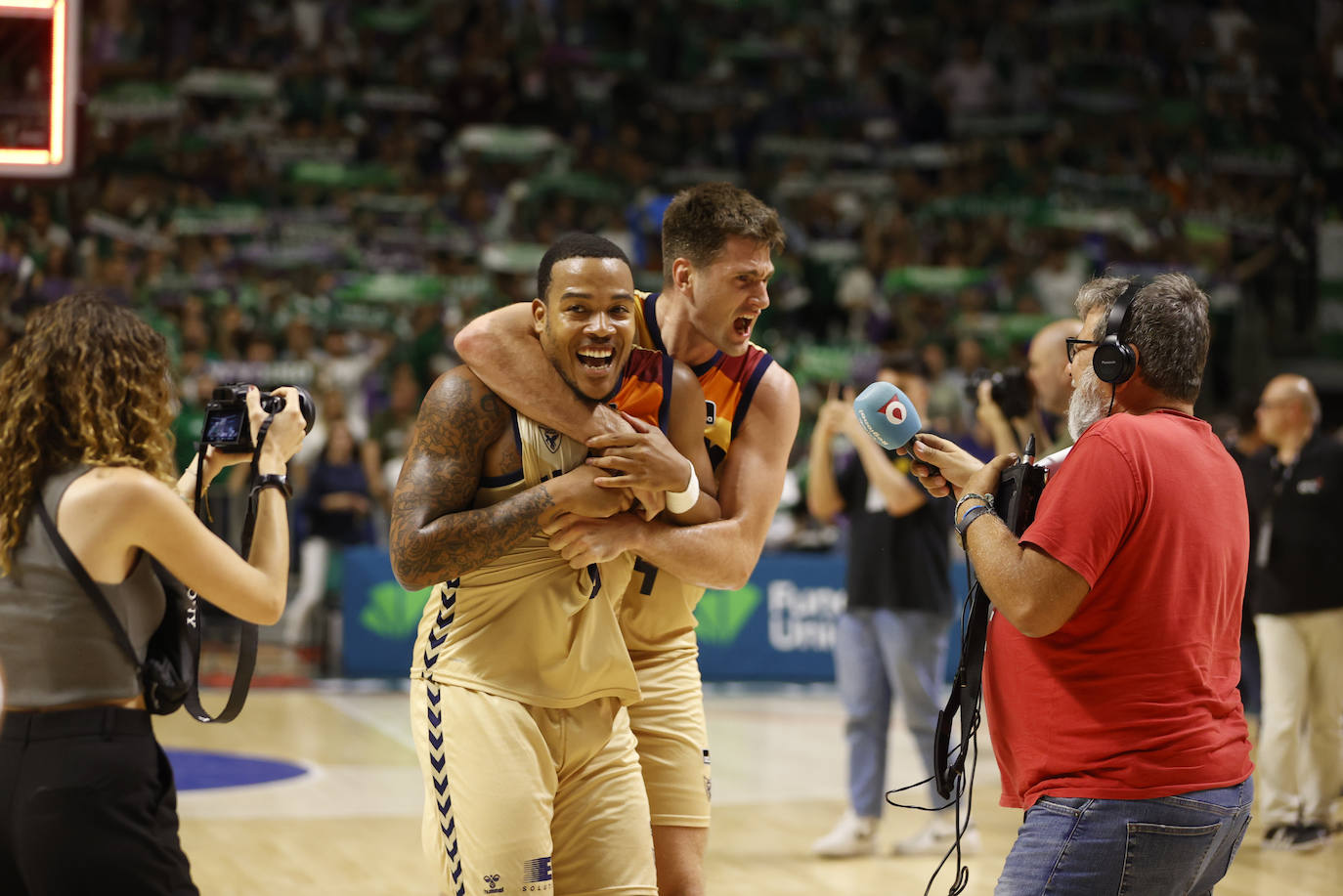 Las imágenes de la victoria del UCAM
