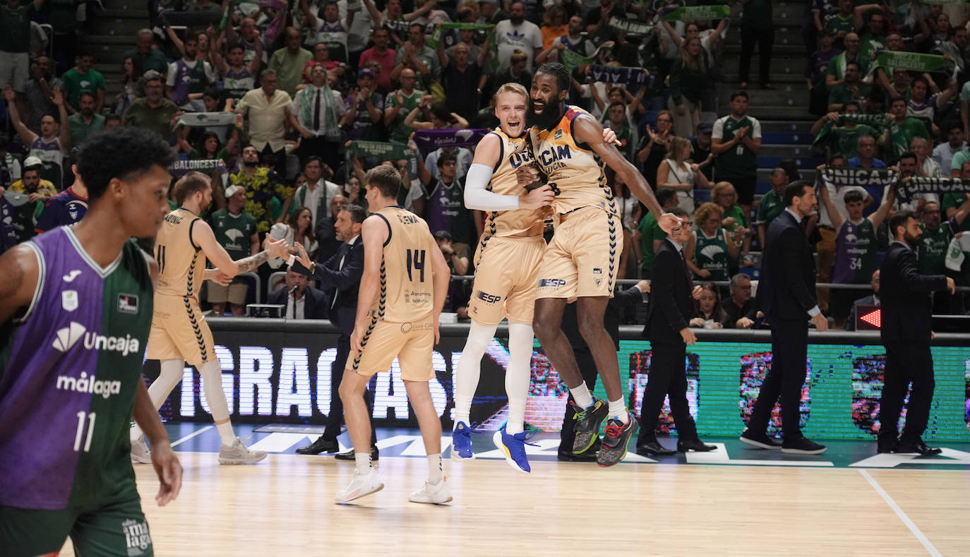 Las imágenes de la victoria del UCAM