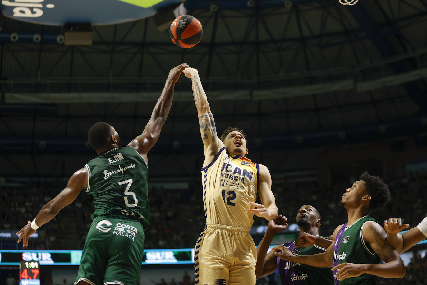 Las imágenes de la victoria del UCAM