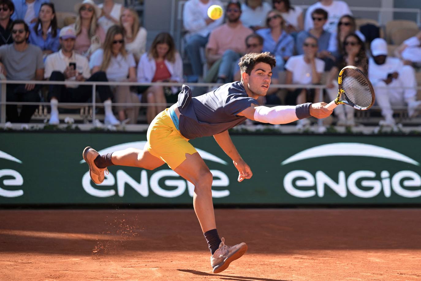 La victoria de Carlos Alcaraz ante Sinner en Roland Garros, en imágenes