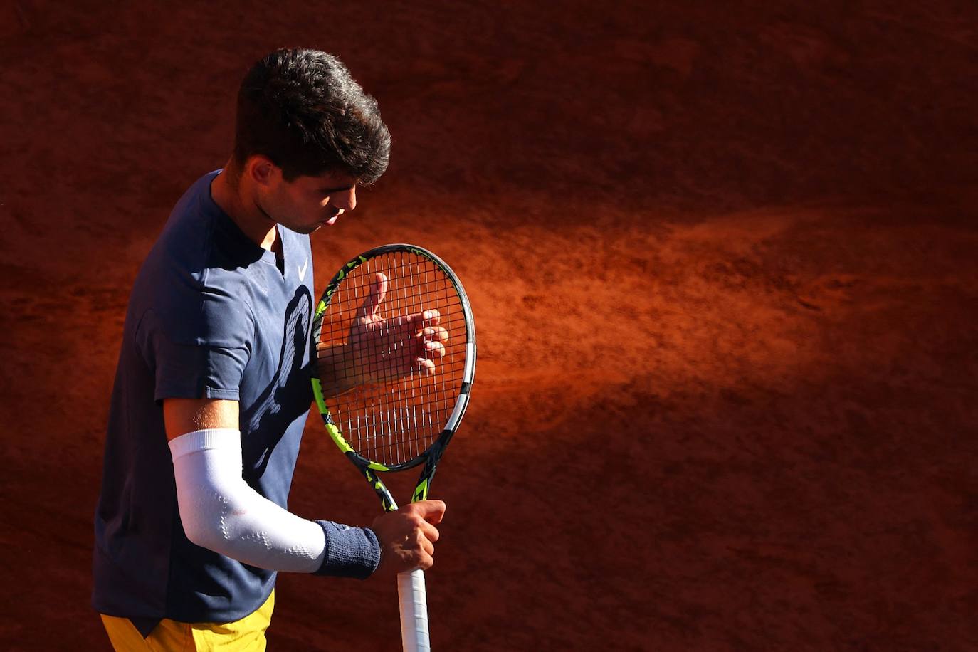 La victoria de Carlos Alcaraz ante Sinner en Roland Garros, en imágenes