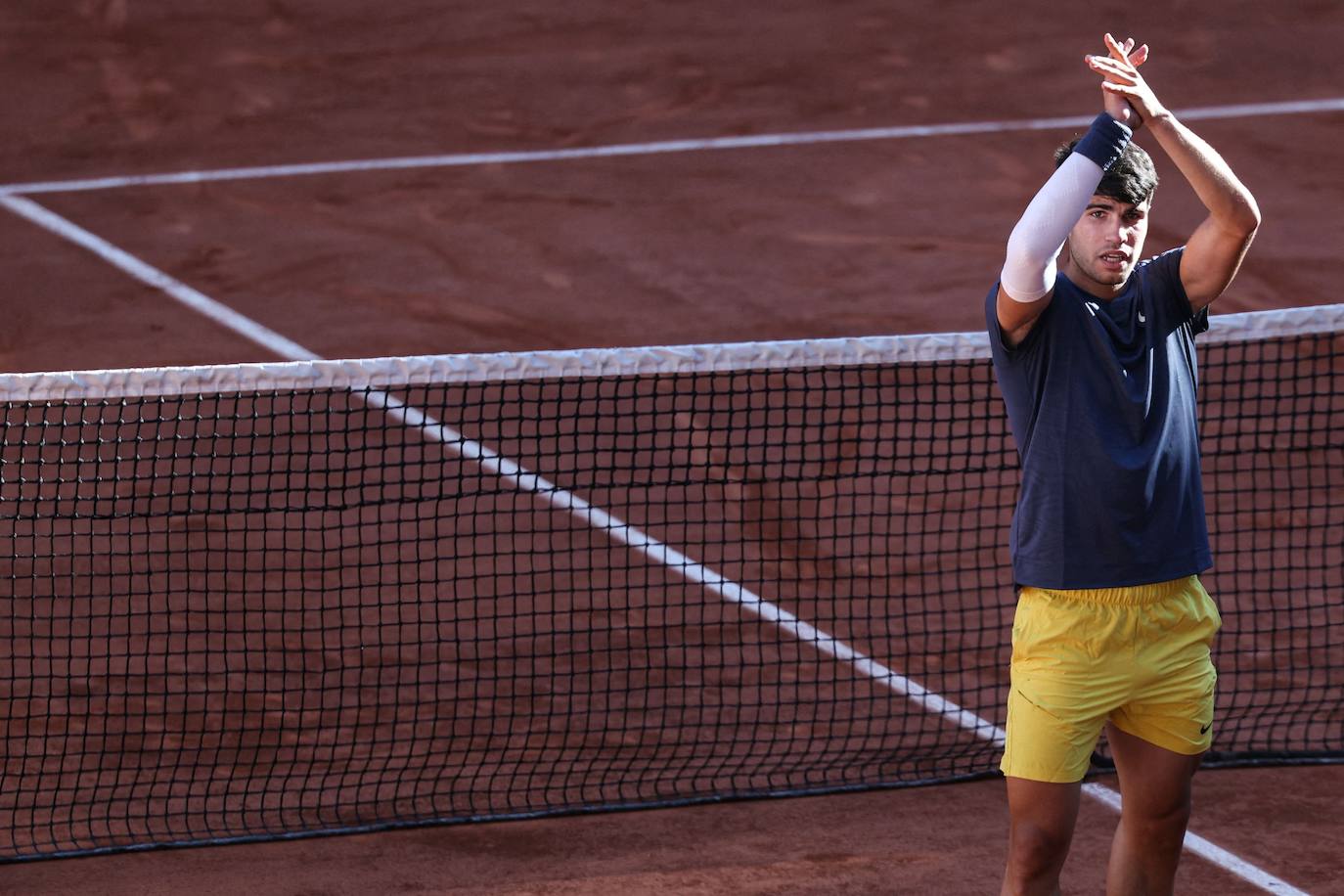 La victoria de Carlos Alcaraz ante Sinner en Roland Garros, en imágenes