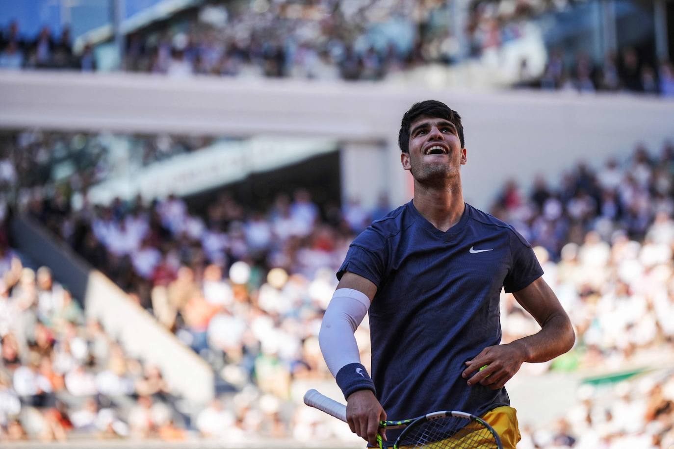 La victoria de Carlos Alcaraz ante Sinner en Roland Garros, en imágenes