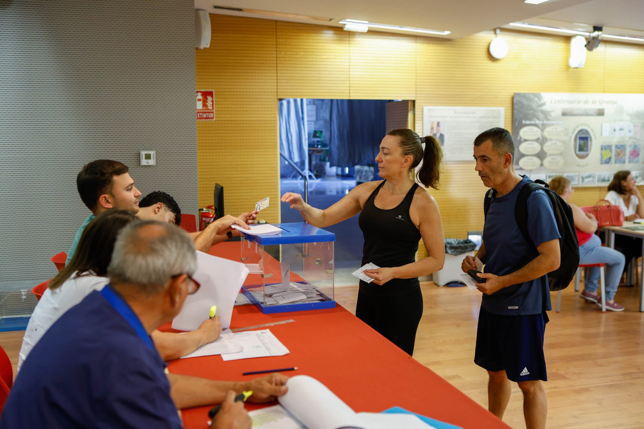 Las elecciones europeas en la Región de Murcia, en imágenes