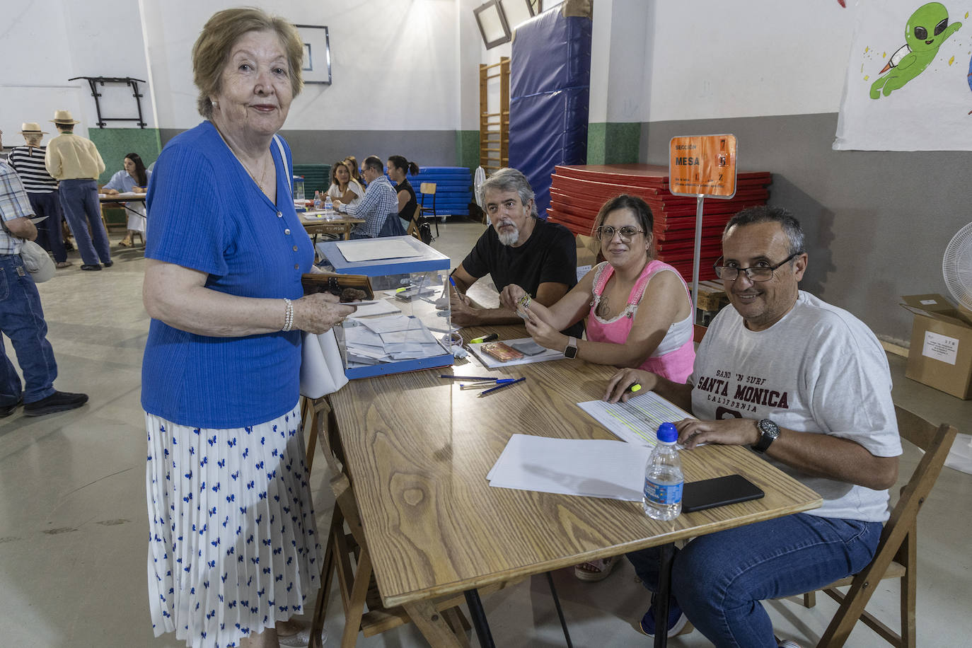 Las elecciones europeas en la Región de Murcia, en imágenes