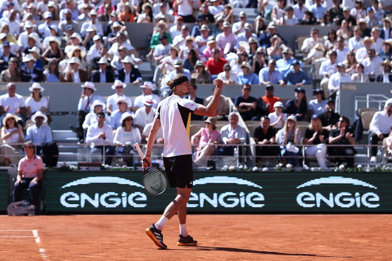 La final de Roland Garros entre Carlos Alcaraz y Alexander Zverev, en imágenes