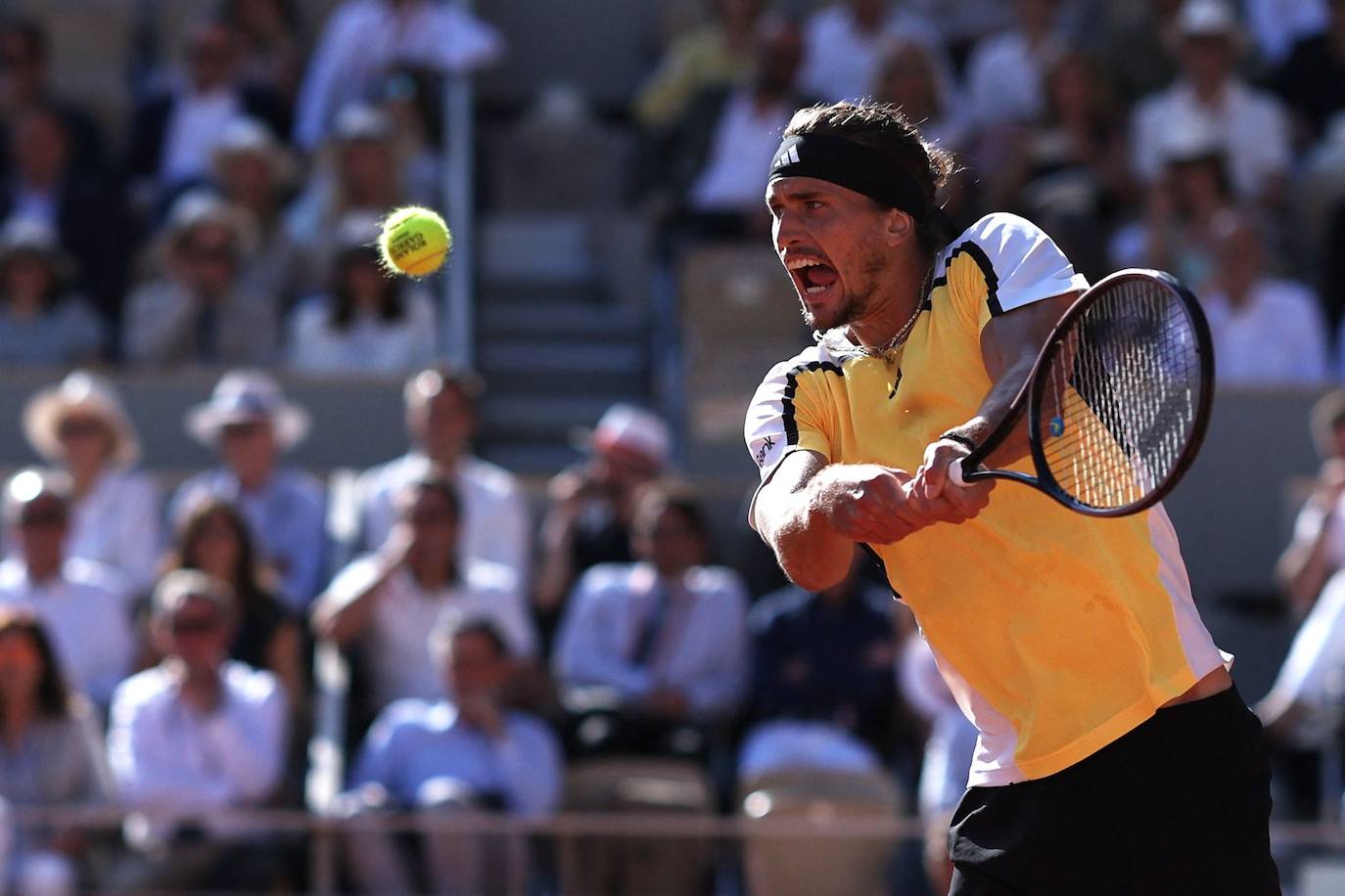 La final de Roland Garros entre Carlos Alcaraz y Alexander Zverev, en imágenes