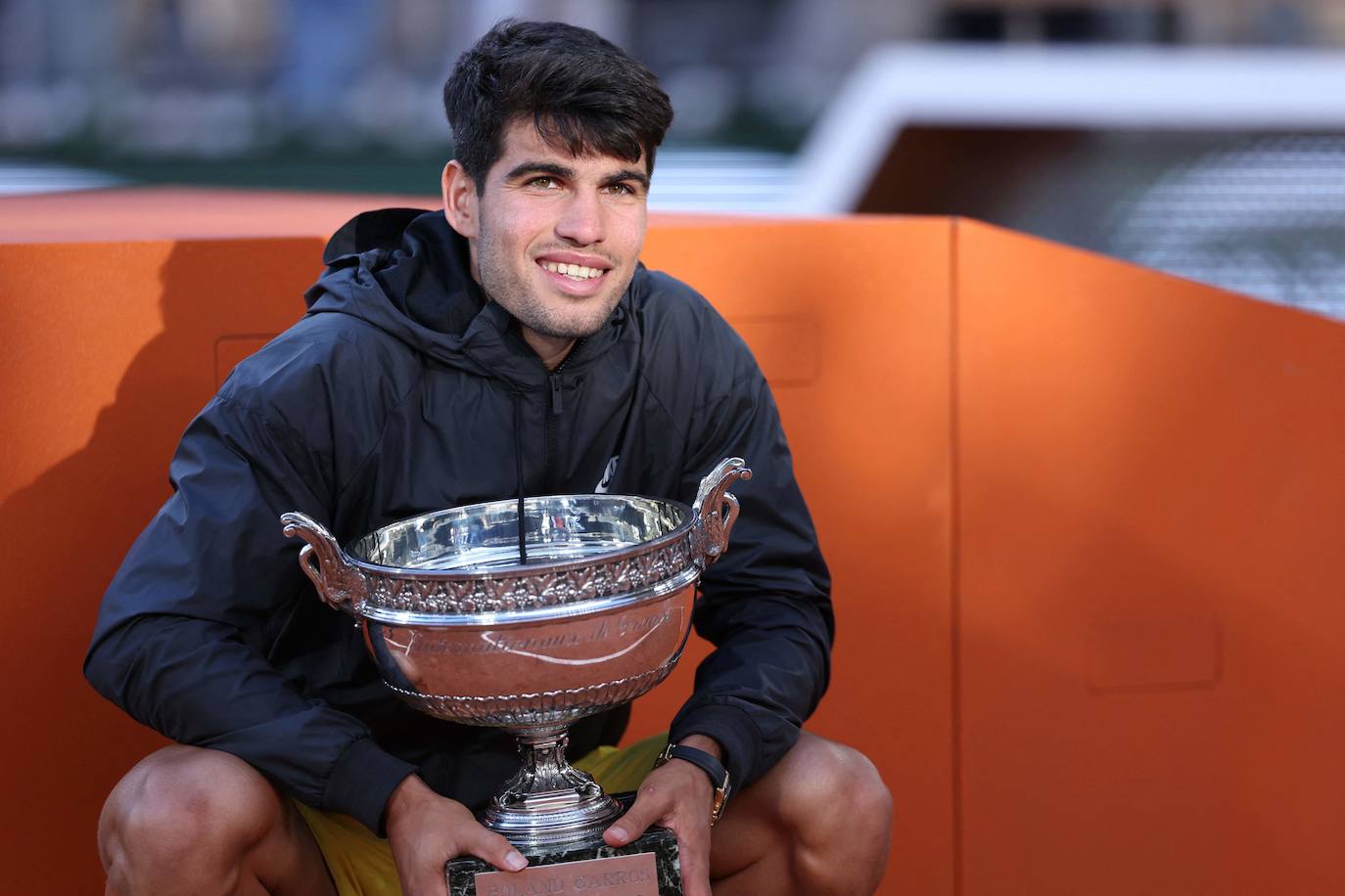 La final de Roland Garros entre Carlos Alcaraz y Alexander Zverev, en imágenes