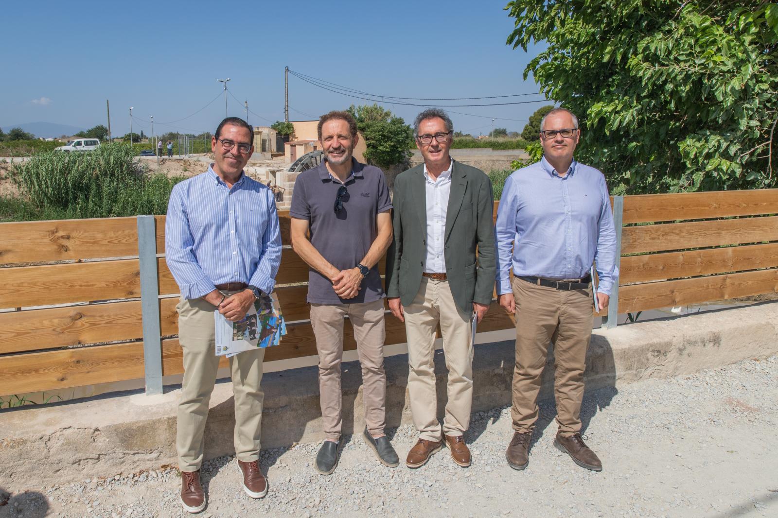 La inauguración de las Norias Gemelas de Orihuela, en imágenes