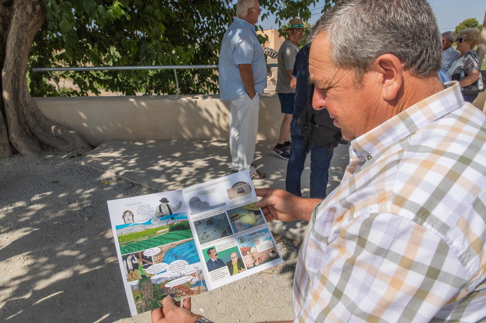 La inauguración de las Norias Gemelas de Orihuela, en imágenes
