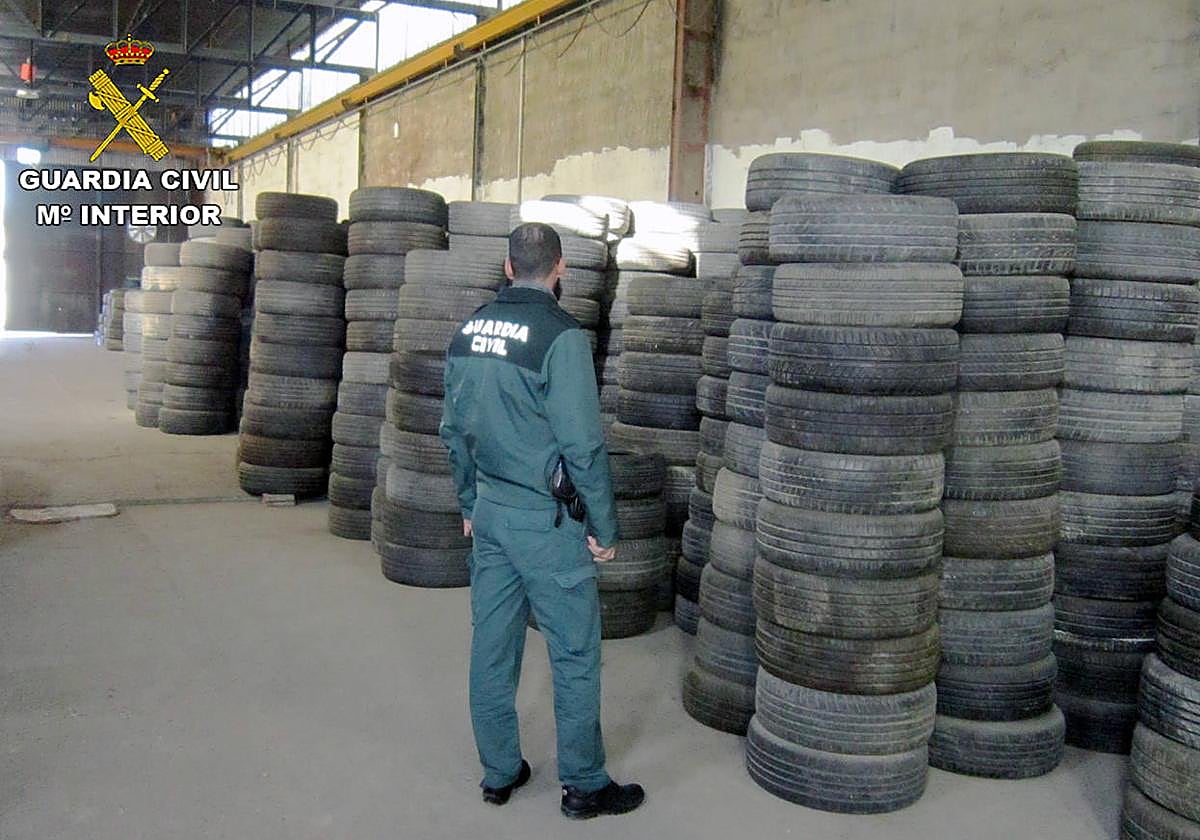 Vertedero clandestino desmantelado en Murcia.