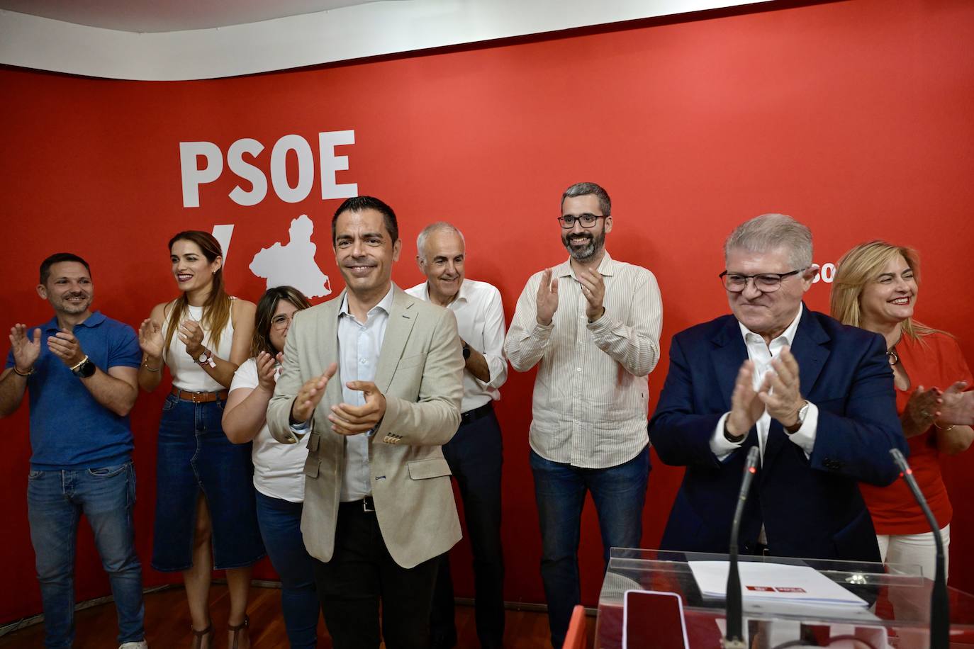 Las imágenes de la derrota del PSOE en las elecciones europeas