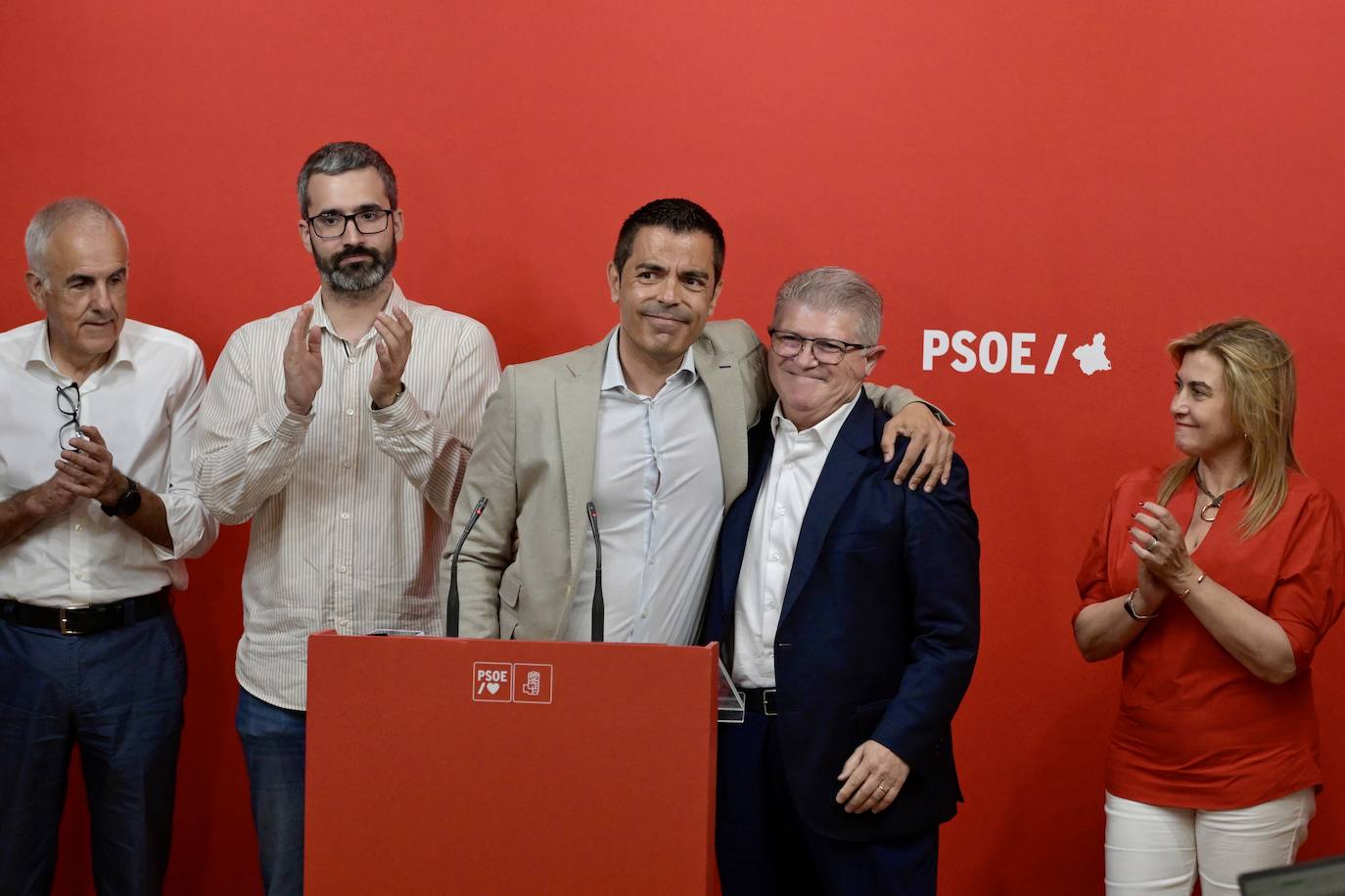 Las imágenes de la derrota del PSOE en las elecciones europeas
