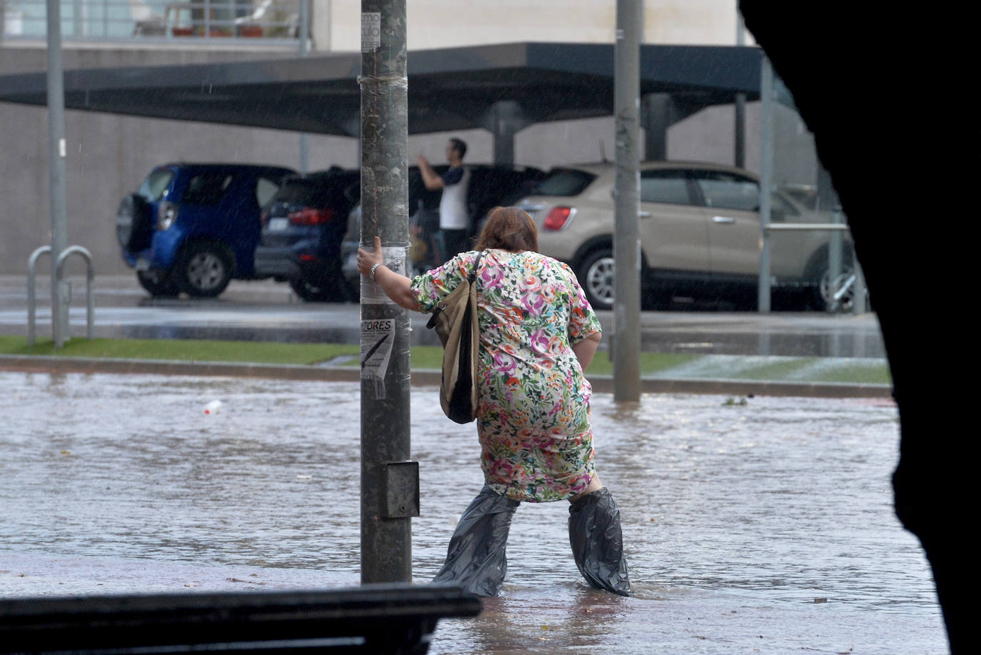 Las imágenes de la tromba de agua en Murcia