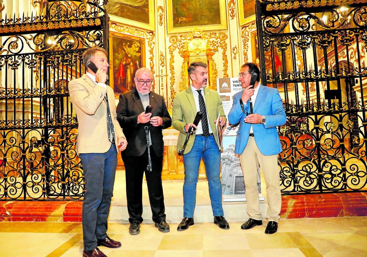 La antigua colegiata de Lorca recibe 5.000 visitas en el primer mes de apertura con audioguía