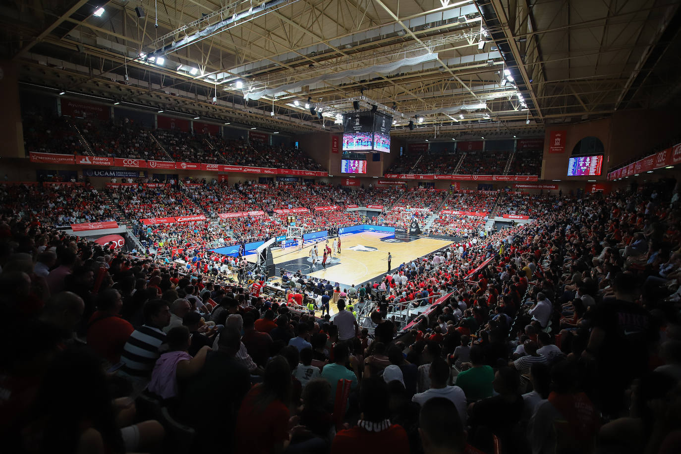 Las imágenes de la celebración del UCAM y el Real Madrid
