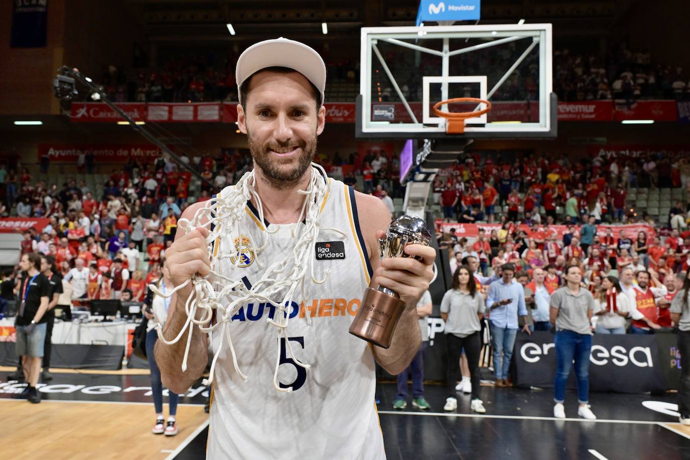 Las imágenes de la celebración del UCAM y el Real Madrid