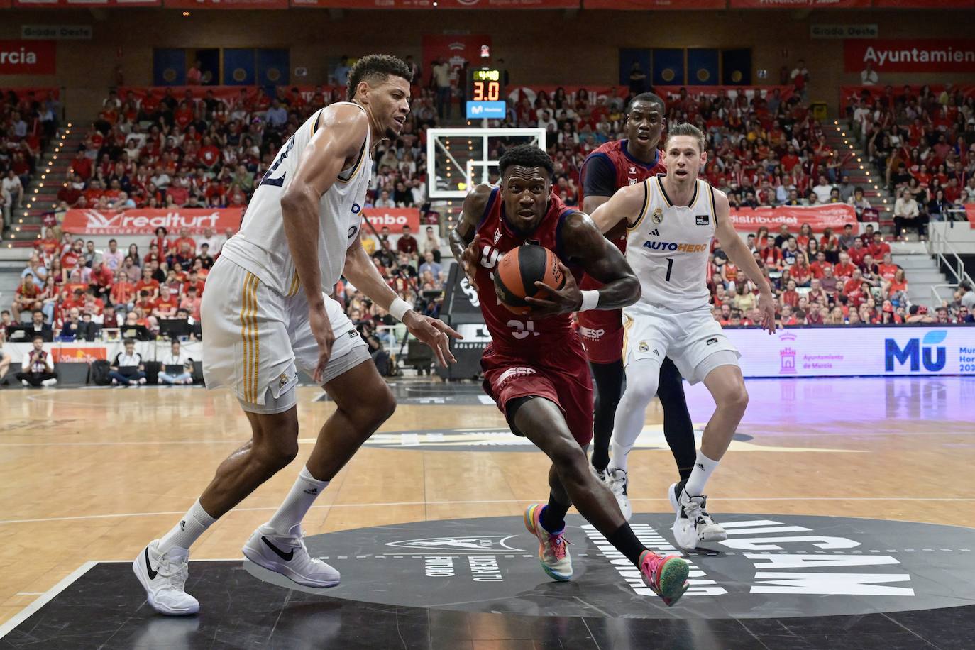 Las imágenes del UCAM-Real Madrid (73-84)