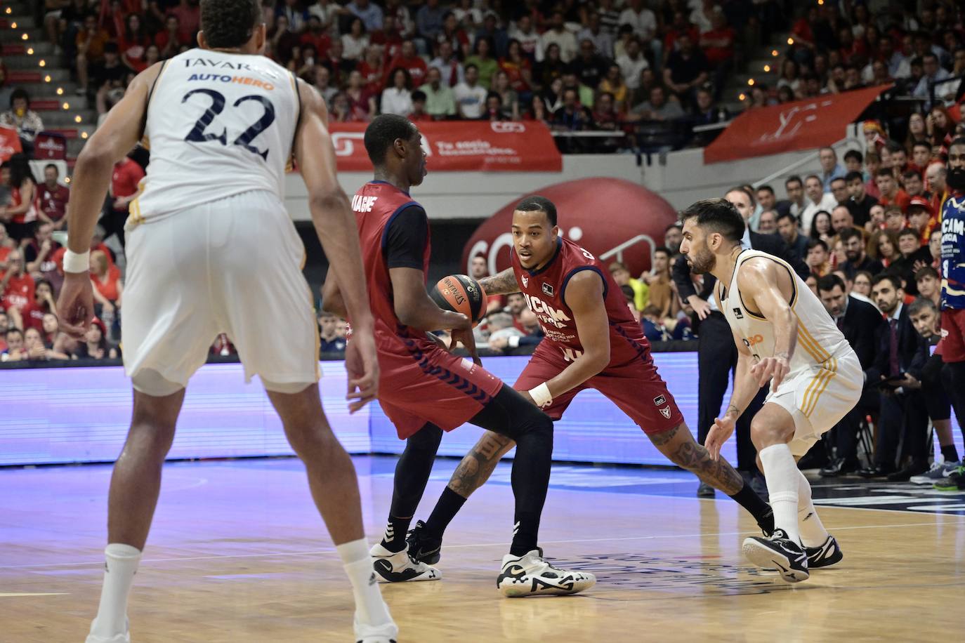Las imágenes del UCAM-Real Madrid (73-84)