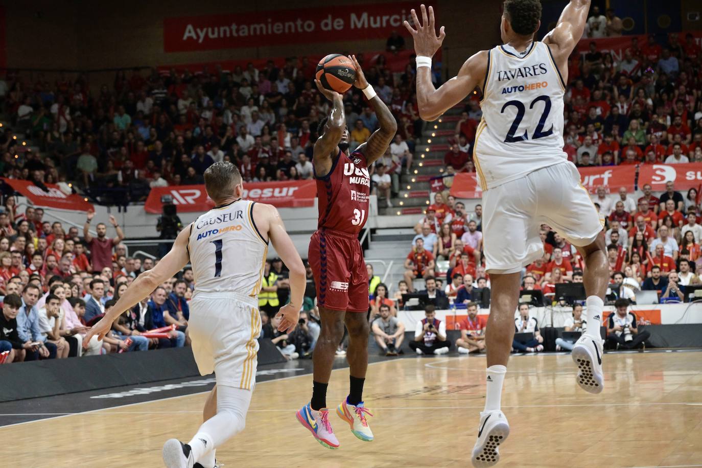 Las imágenes del UCAM-Real Madrid (73-84)