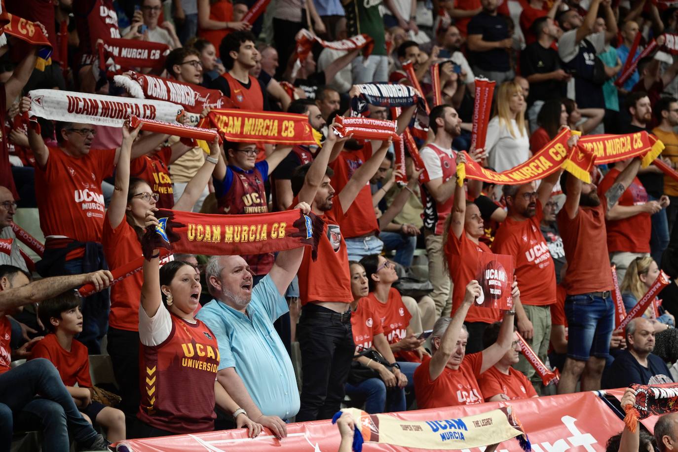 Las imágenes del UCAM-Real Madrid (73-84)