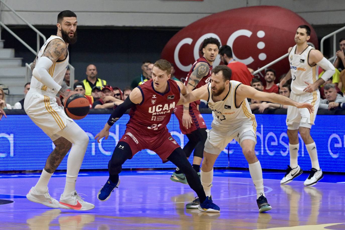 Las imágenes del UCAM-Real Madrid (73-84)