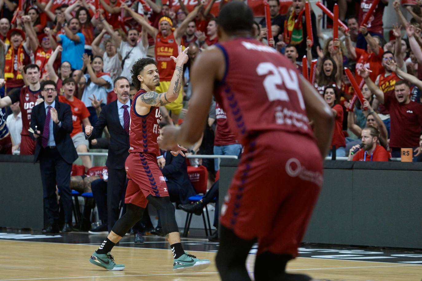 Las imágenes del UCAM-Real Madrid (73-84)