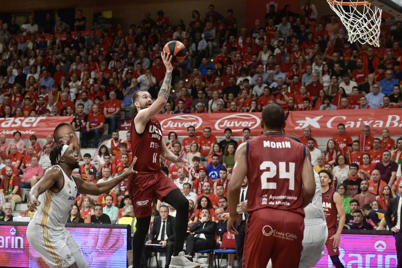 Las imágenes del UCAM-Real Madrid (73-84)