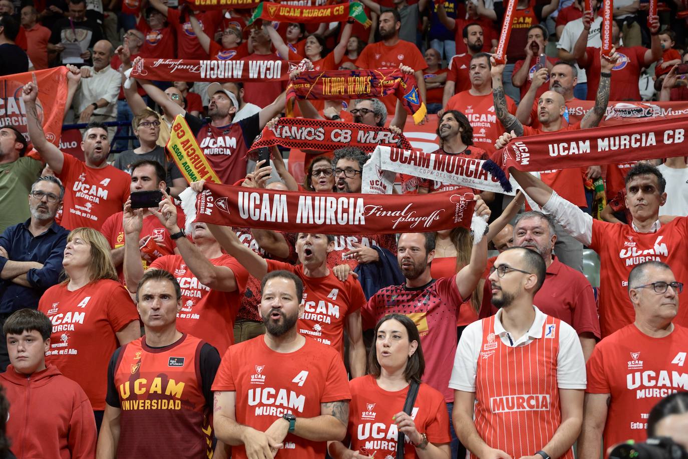 Las imágenes del UCAM-Real Madrid (73-84)