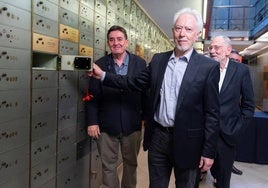 John Maxwell Coetzee deposita en 2023 su legado en la Caja de las Letras en Madrid.