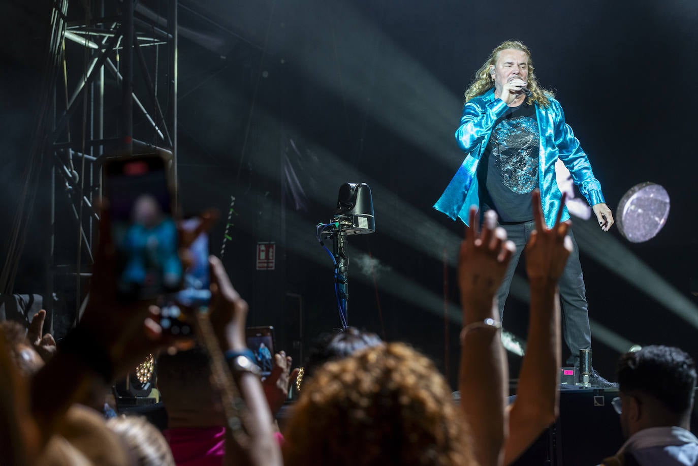 Imágenes del concierto de Maná en la Plaza de Toros de Murcia