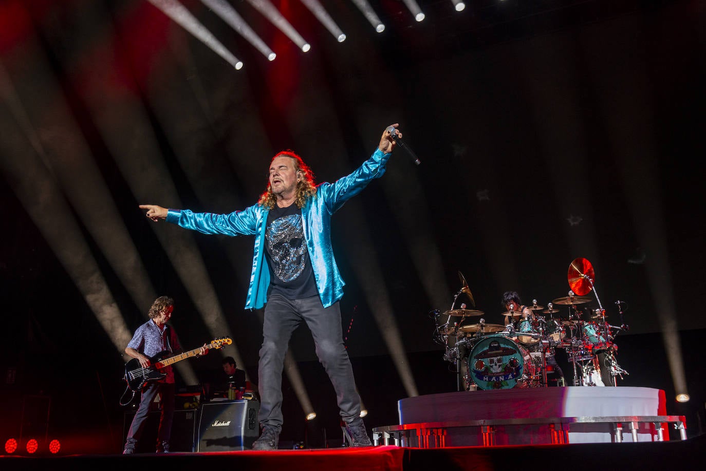 Imágenes del concierto de Maná en la Plaza de Toros de Murcia