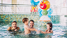 Spa piscinas termales en familia. .