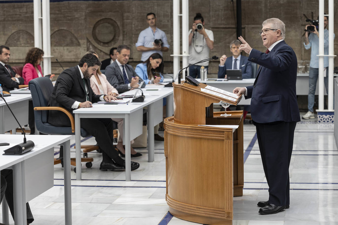 La segunda jornada del Debate del estado de la Región de Murcia, en imágenes