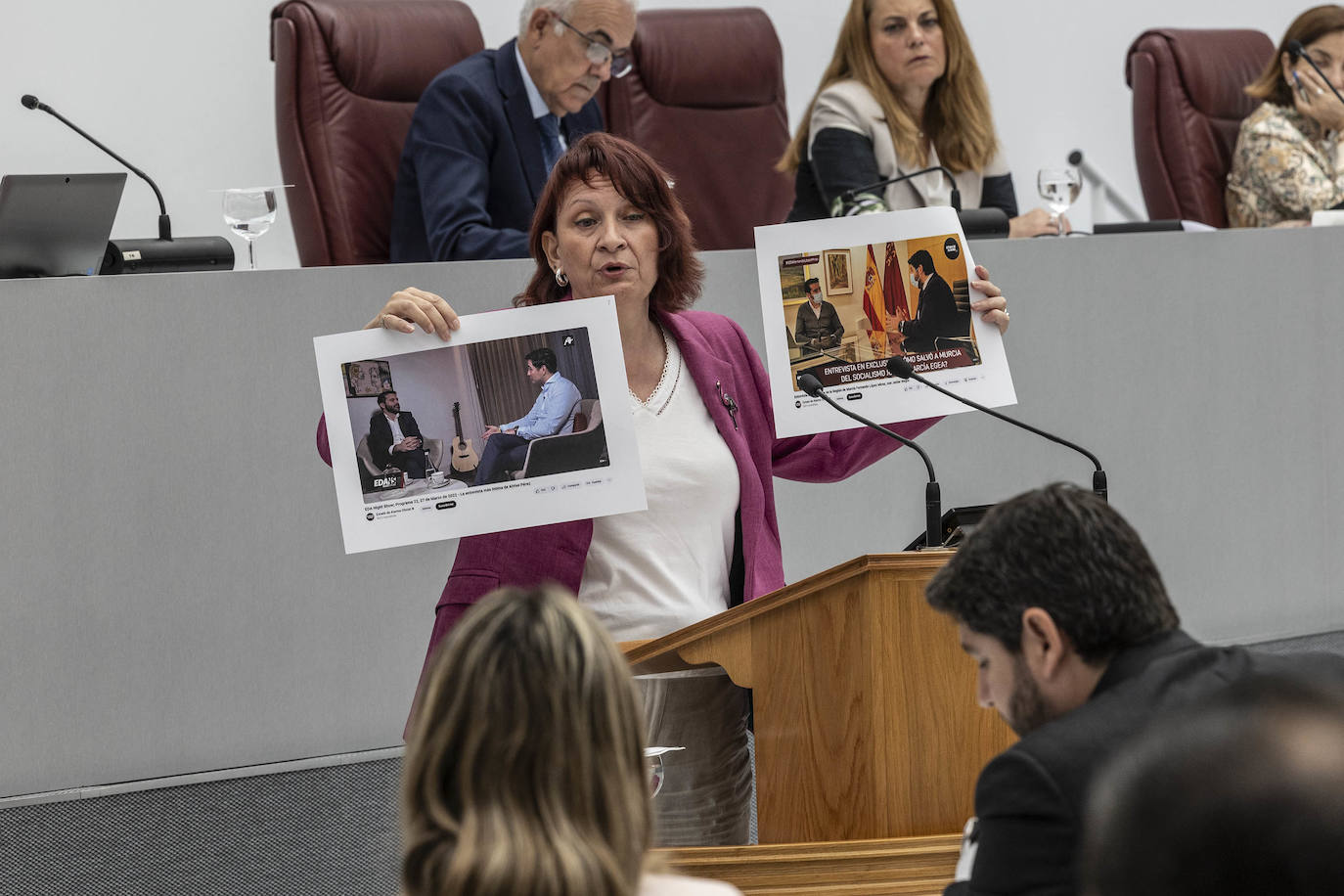 La segunda jornada del Debate del estado de la Región de Murcia, en imágenes