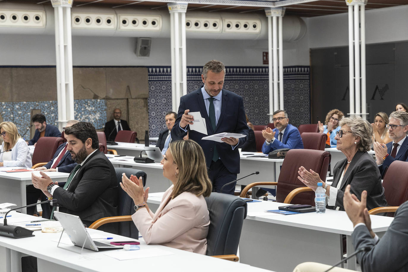 La segunda jornada del Debate del estado de la Región de Murcia, en imágenes