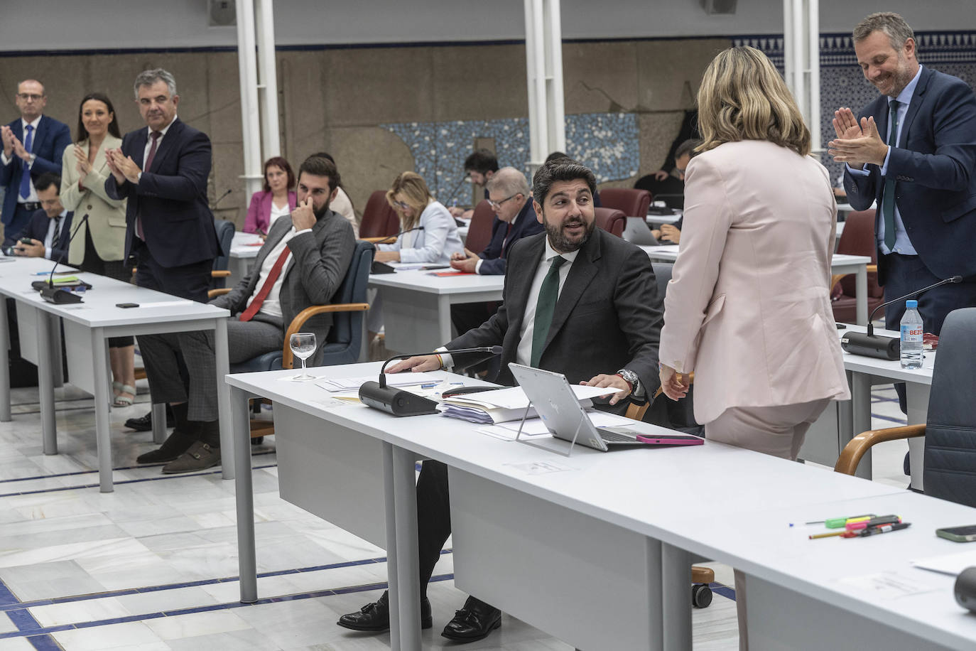 La segunda jornada del Debate del estado de la Región de Murcia, en imágenes