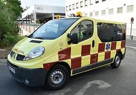 Una ambulancia, en una foto de archivo.