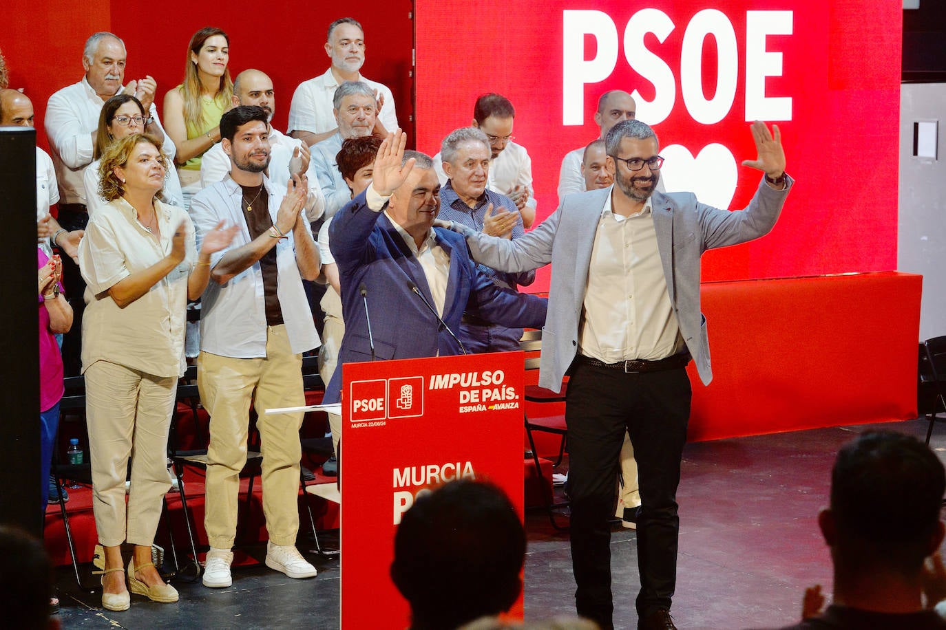 El congresillo del PSOE en Murcia, en imágenes