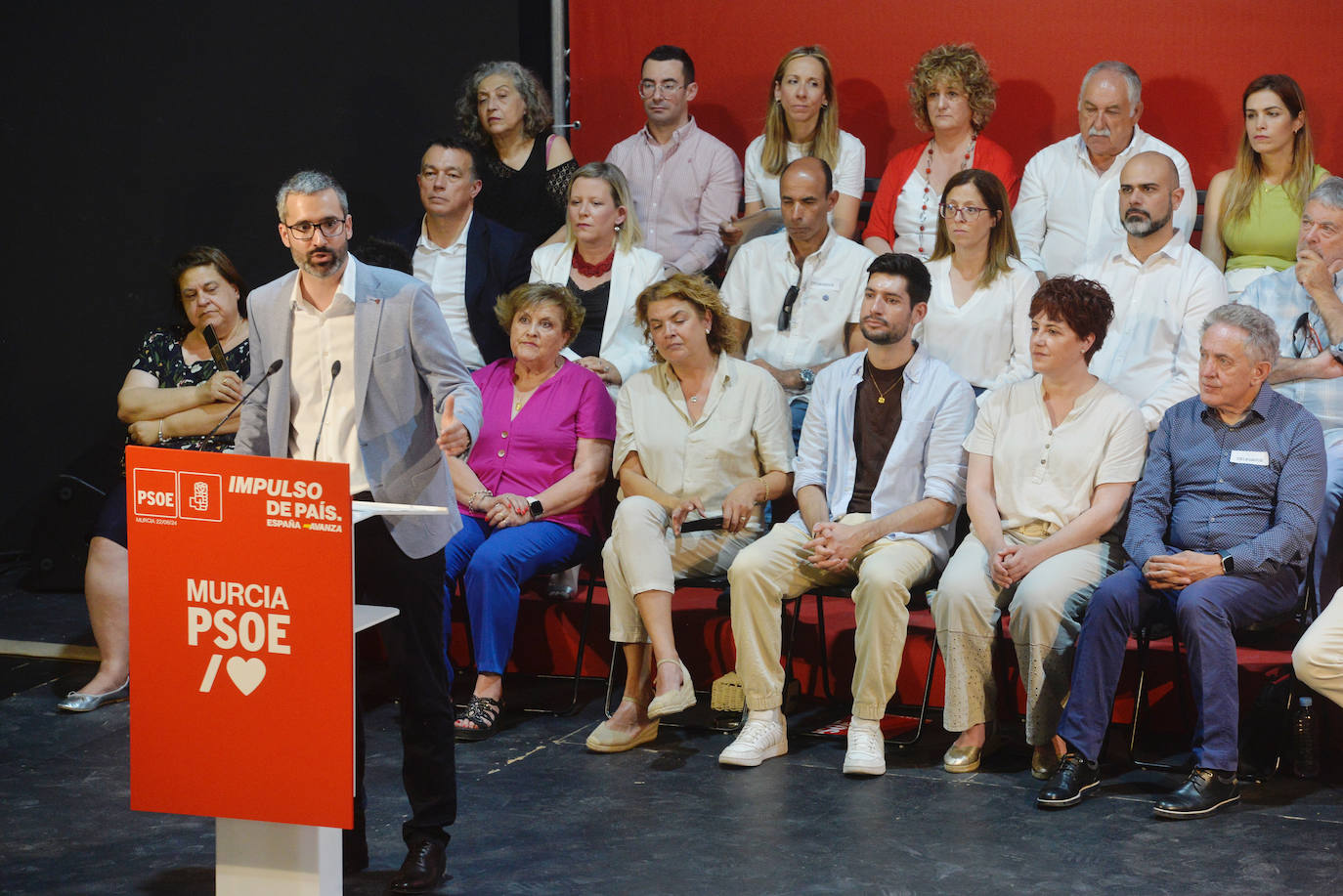 El congresillo del PSOE en Murcia, en imágenes