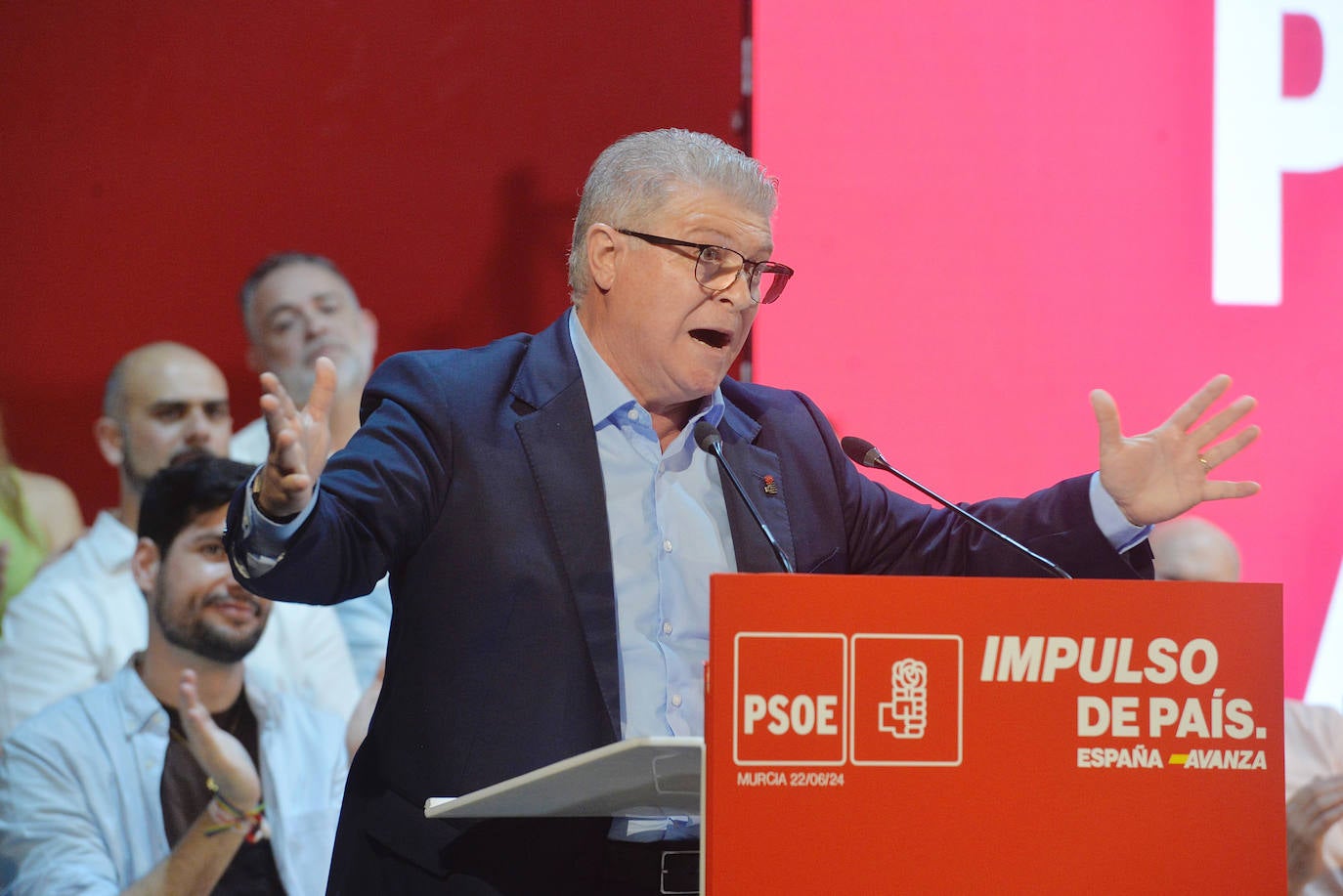El congresillo del PSOE en Murcia, en imágenes
