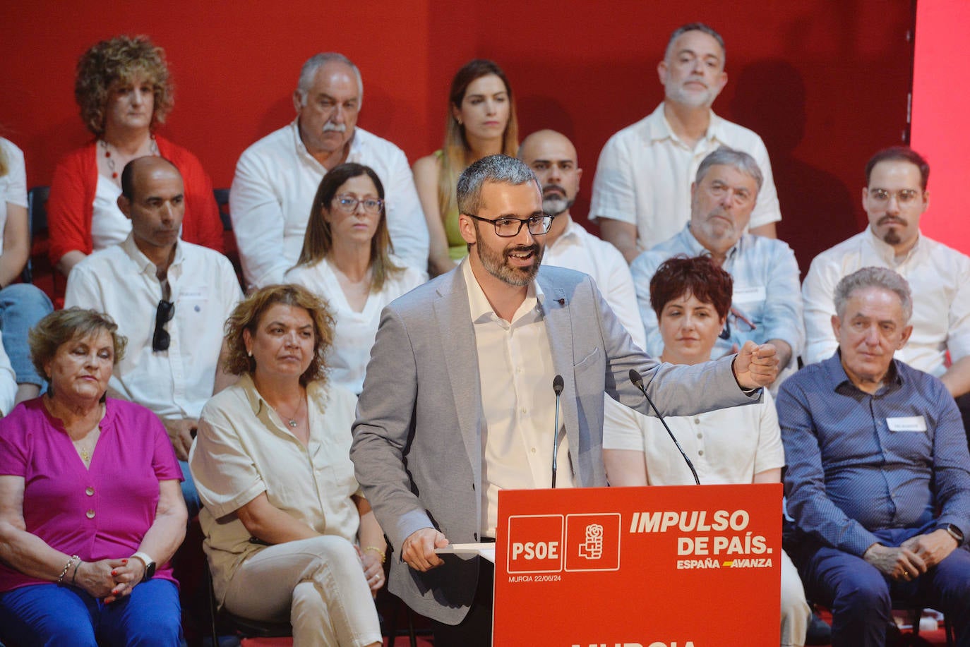 El congresillo del PSOE en Murcia, en imágenes