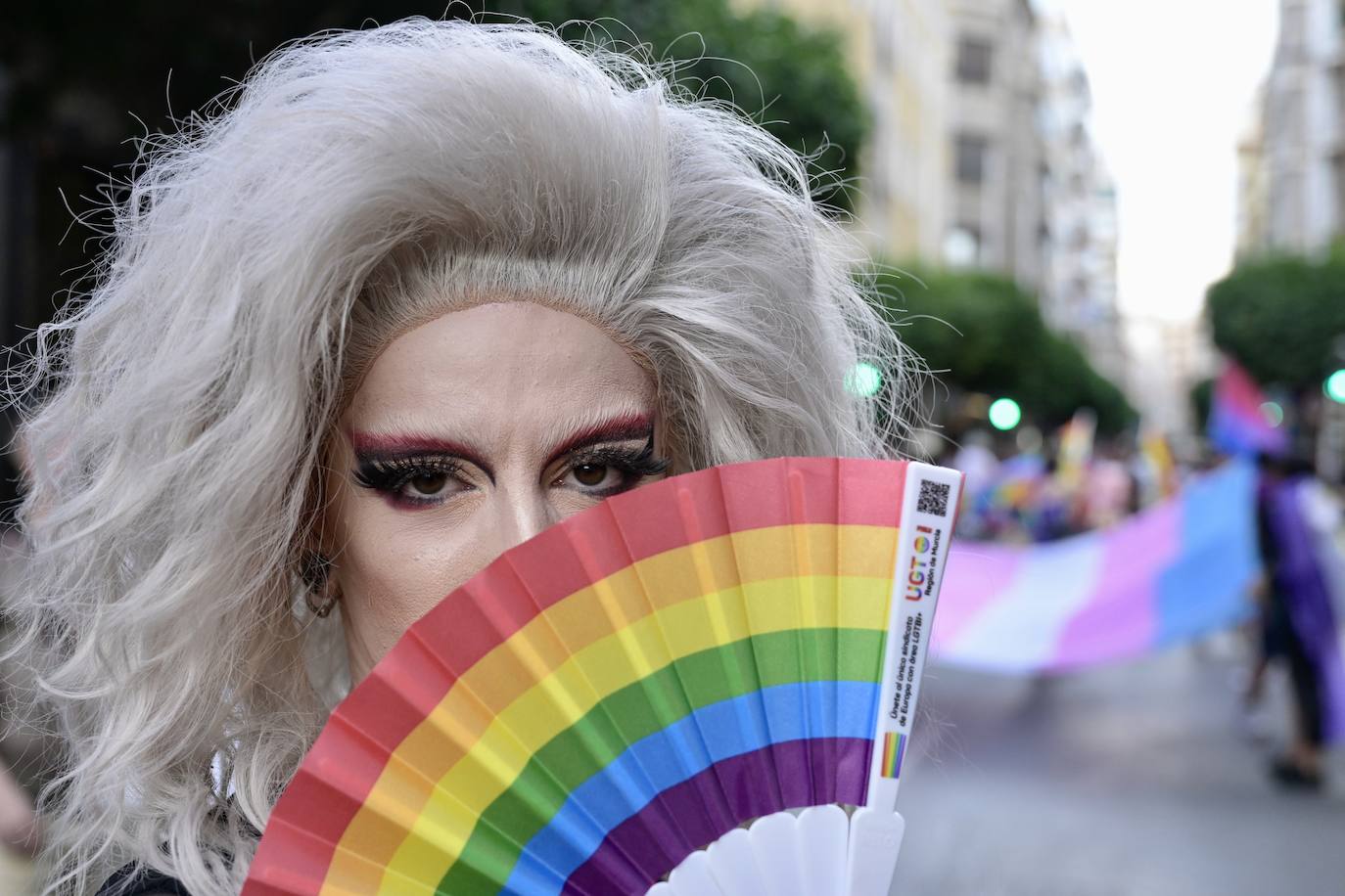 La manifestación por el Orgullo en Murcia, en imágenes