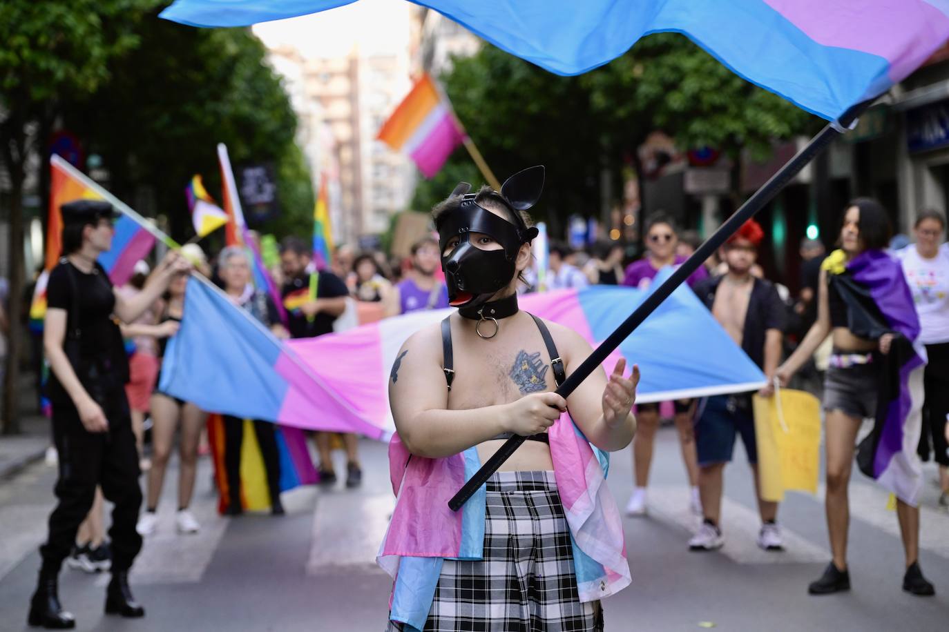 La manifestación por el Orgullo en Murcia, en imágenes