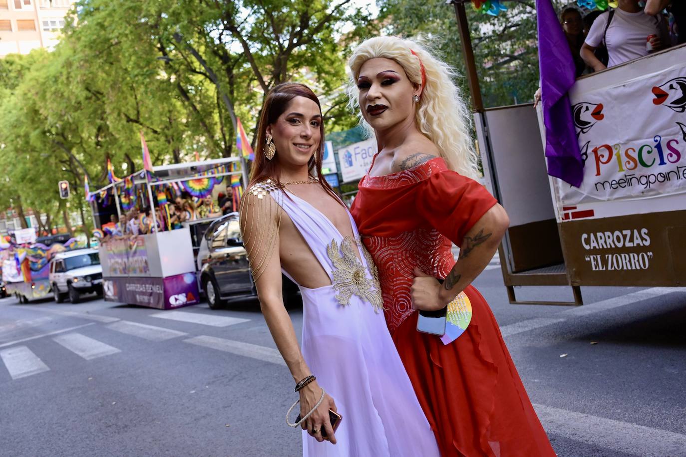 La manifestación por el Orgullo en Murcia, en imágenes