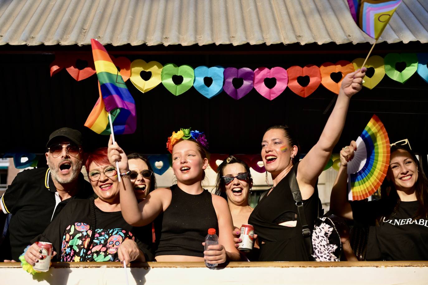 La manifestación por el Orgullo en Murcia, en imágenes