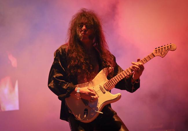 Yngwie Malmsteen, este sábado por la noche, en el Rock Imperium.