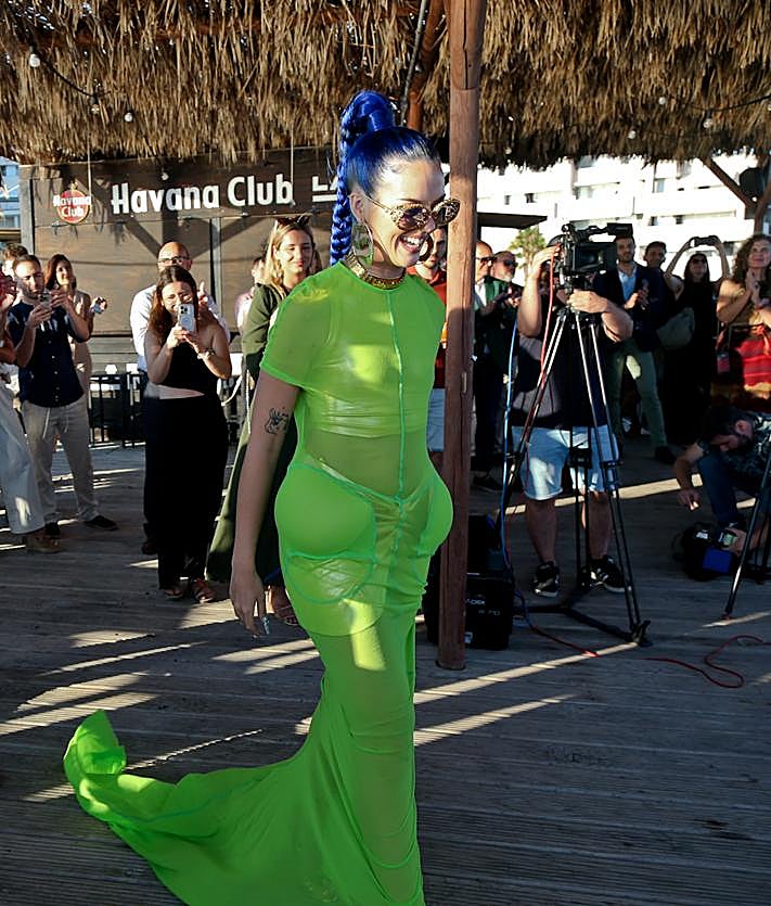 Imagen secundaria 2 - Sita Abellán, este martes, durante la presentación de la campaña. 