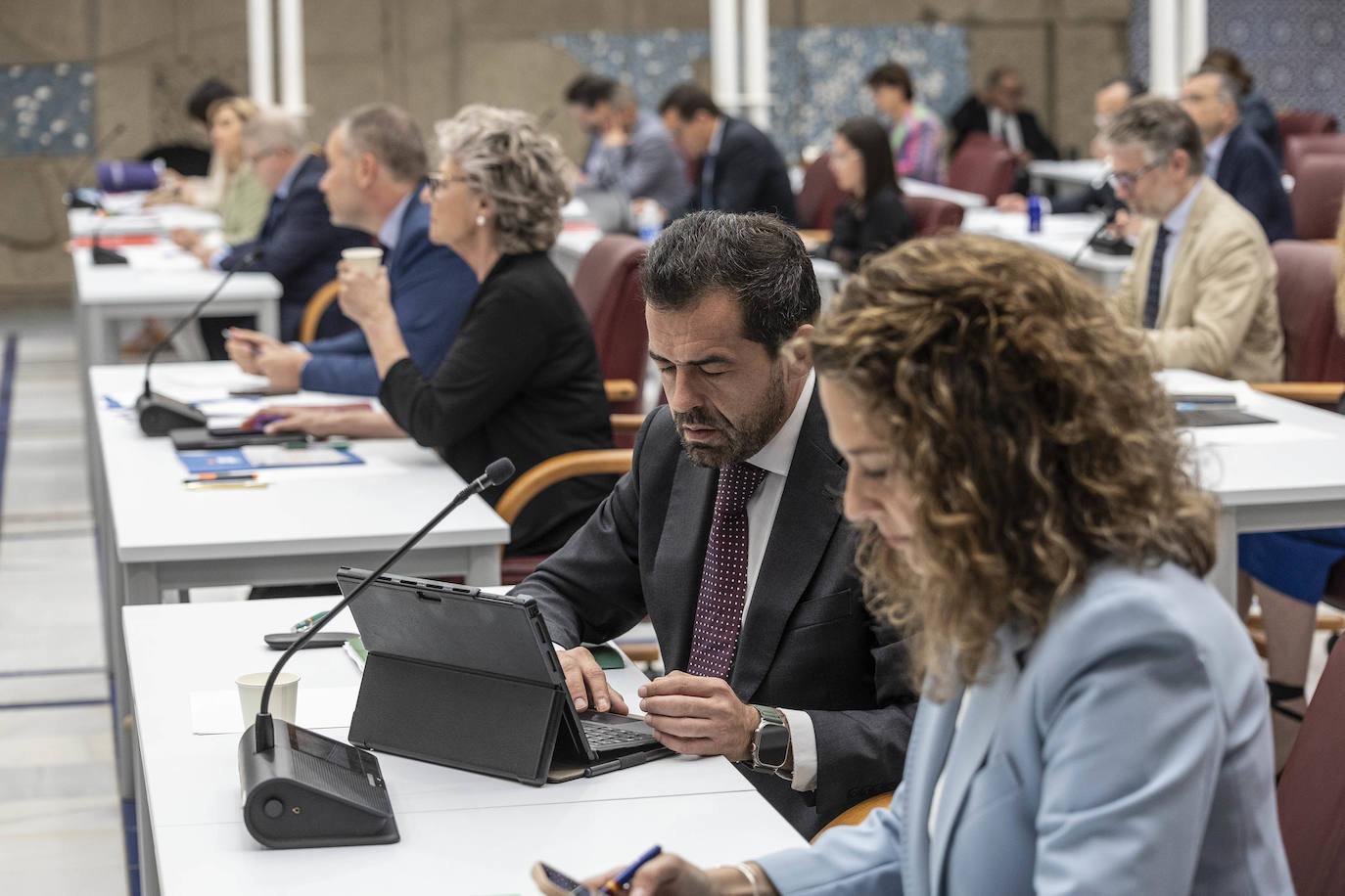 Pleno de la Asamblea pospuesto, en imágenes